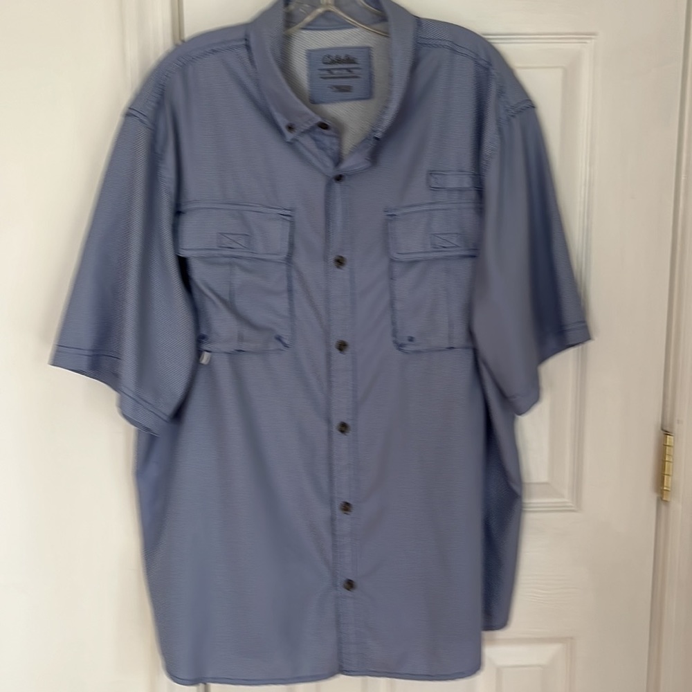 Cabela’s short sleeve lightweight button down shirt